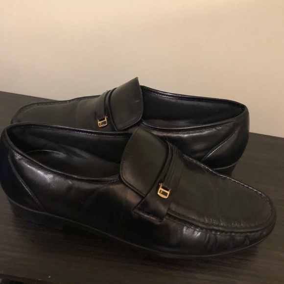 Florsheim Comfort Black Leather Men’s Slip-On Loafer - Picture 3 of 7